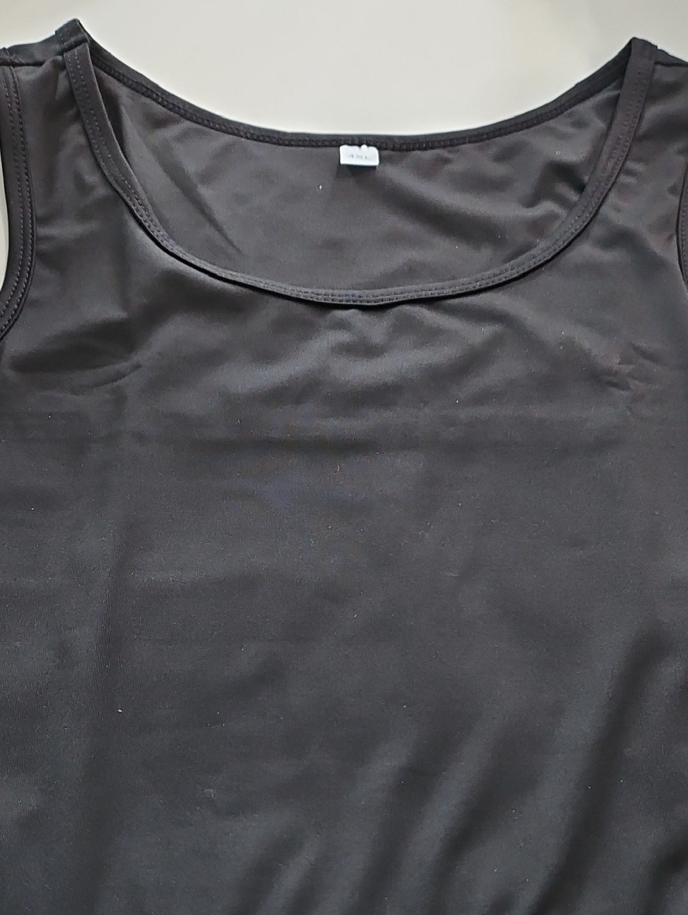Unlisted Black Scoop Neck Tank Bra Top